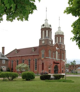 Former church, now the Ivoery Theatre, rehabbed with state tax credits